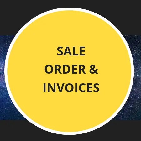 Sales Order and Invoices